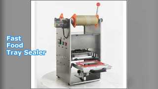 machine voor het afdichten van borden voor fastfood