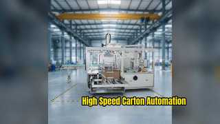 CHIC CH 05 Hoge snelheid automatische kartonvormmachine