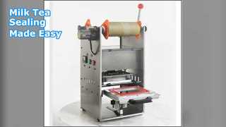 Melkthee Sealer Machine roestvrijstalen mal