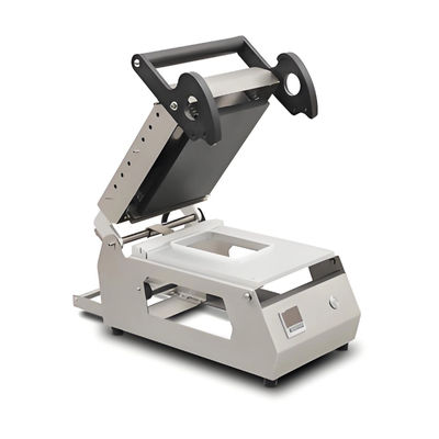 Handmatige traysealmachine DQ-5 voor voedselverpakkingen  Eenvoudig te gebruiken voedsel- en vleespakket  voor plastic bakjes  Tray voor voedsel  dwarsdoorsnede  Sealmachine