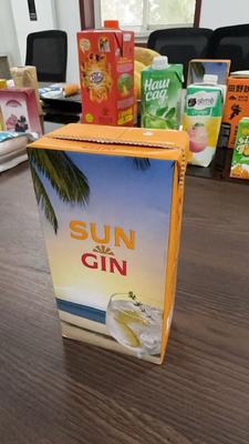 Op maat gemaakte 1000 ml Prisma Square of Basis aseptische karton vulmachine met 1000-3000CPH verpakkingscapaciteit en 380V/50Hz stroomvoorziening