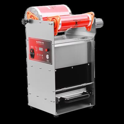 Elektrische gewone verpakking DF280YT Halfautomatische plastic materiaal bak Fast Food Box Tray Sealer