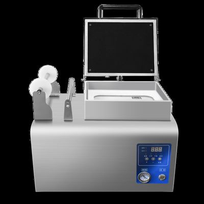 Plastic Tray Vacuum Skin Sealing Machine CH-DQ230VST met voedselkwaliteit roestvrij staal en 6061 geanodiseerd aluminium mal voor fastfood verpakkingen