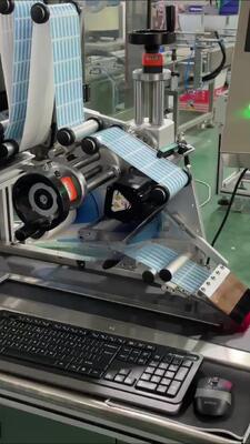 Fully automatic printing and labeling machine CH-802 paper box flat instant labeling machine, bar code online printing and labeling machine